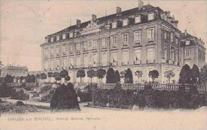 Germany Bruehl Gruss Aus Konigl Schloss 1906