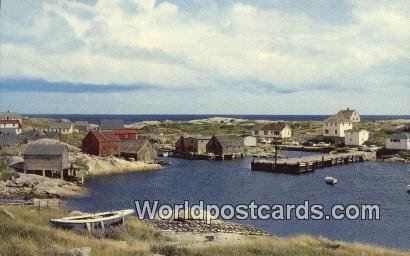 Peggy's Cove Nova Scotia Canada Unused 