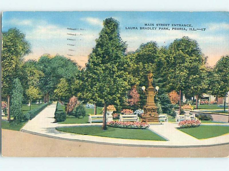 Linen PARK SCENE Peoria Illinois IL hk7249