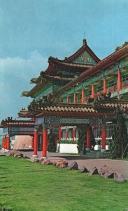 Taiwan Chi-Lin Pavilion Grand Hotel Taipei Vintage Postcard 05.41