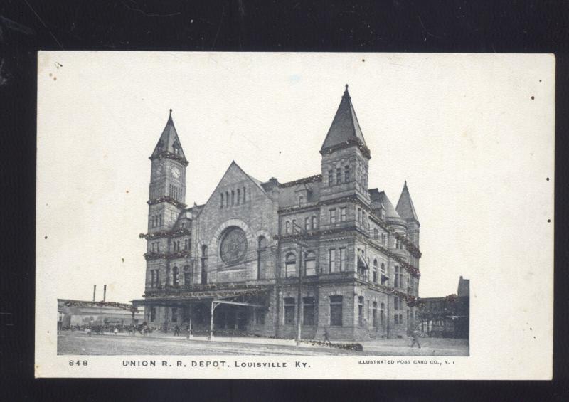 LOUISVILLE KENTUCKY UNION RAILROAD DEPOT TRAIN STATION KY 