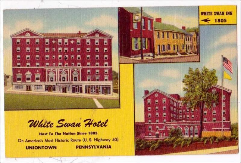 White Swan Hotel, Uniontown PA