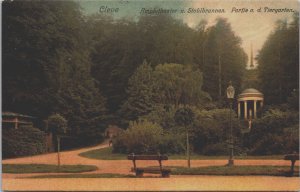 Germany Kleve Amphitheater Stahlbrunnen Vintage Postcard C128