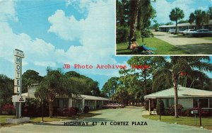 FL, Bradenton, Florida, Plaza Motel, Multi-View, Dukane Press Pub No 8477