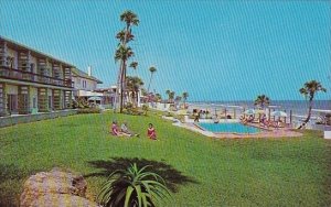 Florida Daytona Beach The Whitehall With Pool 1962