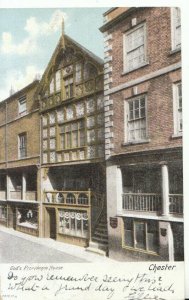 Cheshire Postcard - God's Providence House - Chester - Ref 11183A