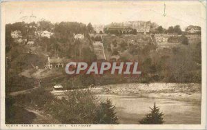 Old Postcard South Sands Moult Hill Salcombre