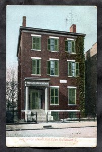 dc328 - RICHMOND Va 1907 Confederate General Robert Lee House. Jamestown Slogan