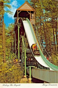 KINGS DOMINION VIRGINIA~SHEANDOAH LUMBER COMPANY LOG FLUME POSTCARD