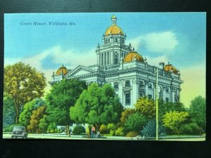 Vintage Postcard 1957 Court House Valdosta Georgia (GA)