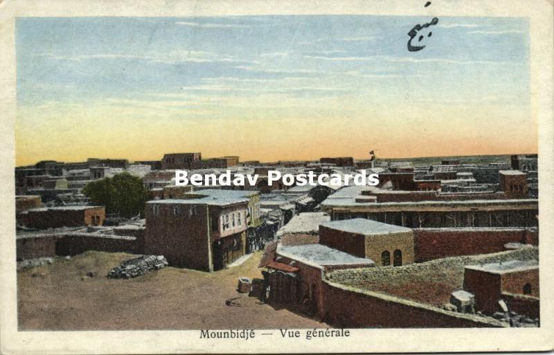 syria, MOUNBIDJÉ, General View (1910s) Wattar 141