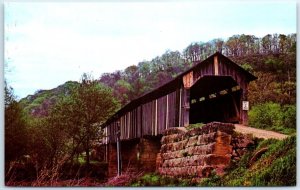 Postcard - Knowlton Covered Bridge - Ohio