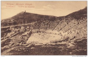 ATHENES, Greece, 1900-1910´s; Theatre De Bacchus