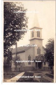 RPPC, Dutch Reformed Church, Marion NY