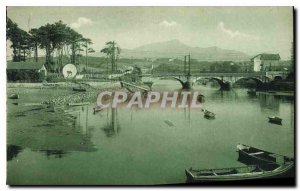 Old Postcard Saint Jean de Luz The Rhun and corner of the Port