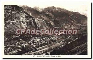 Old Postcard Modane Train