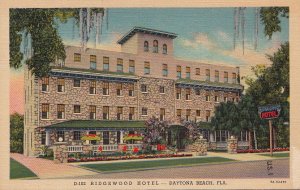 Postcard Ridgewood Hotel Daytona Beach FL