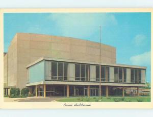 Unused Pre-1980 AUDITORIUM SCENE Charlotte North Carolina NC G2741