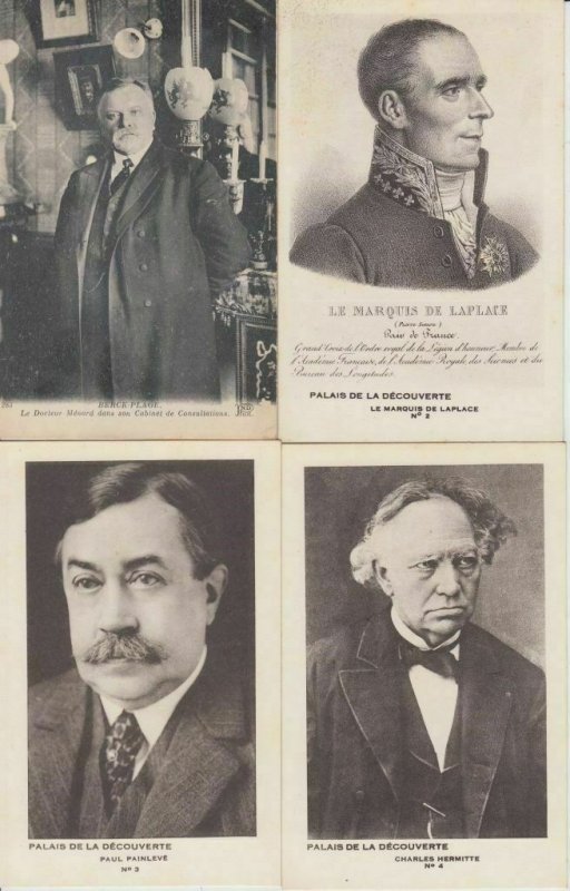 INVENTORS INVENTEURS FAMOUS PEOPLE PERSONNES CÉLÉBRÉS 46 CPA (pre-1940)(L2918)