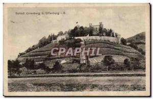 Old Postcard Schloss Ortenberg b Offenburg