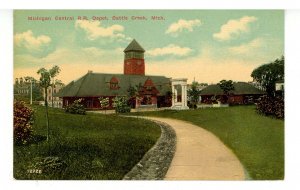 MI - Battle Creek. Michigan Central Railroad Depot