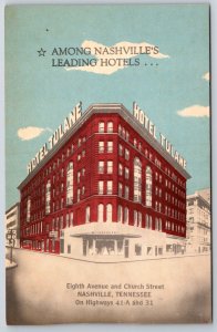 Nashville~Red Foley of Blue Lick Kentucky Cut Records Here~Hotel Tulane-GONE