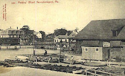 Perkins' Wharf in Kennebunkport, Maine