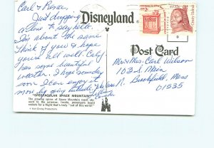 Buy Old Disney Postcards Night Disneyland CA