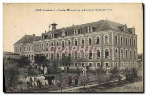 Postcard Old Sante Lege Army Military Hospital Visitation Campaign 1914