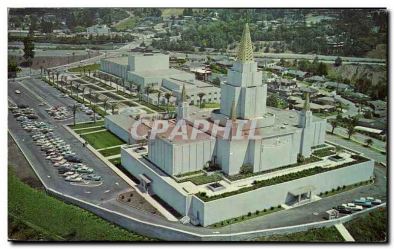 Old Postcard Oakland Temple and the Interstate Center Church of Jesus Christ ...