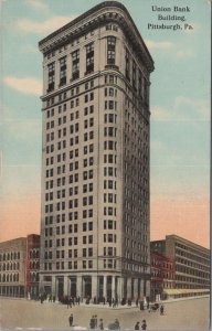 Postcard Union Bank Building Pittsburgh PA