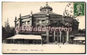 Old Postcard Amiens Circus