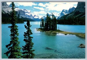 Maligne Lake, Jasper National Park, Alberta, Canada, Scotiabank Postcard