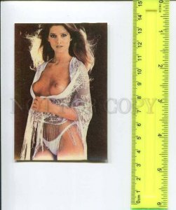 263933 USSR ESTONIA Nude girl Koop Jaana Pocket CALENDAR 1990