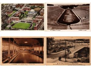 SPORT, STADE, STADIUMS, 21 CPA Mostly Pre - 1970