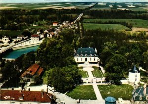 CPM Arcis sur Aube- vue aerienne sur le chateau FRANCE (1020970)