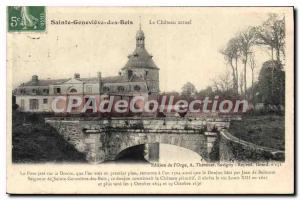 Postcard Old Sainte Genevieve Des Bois Le Chateau Current