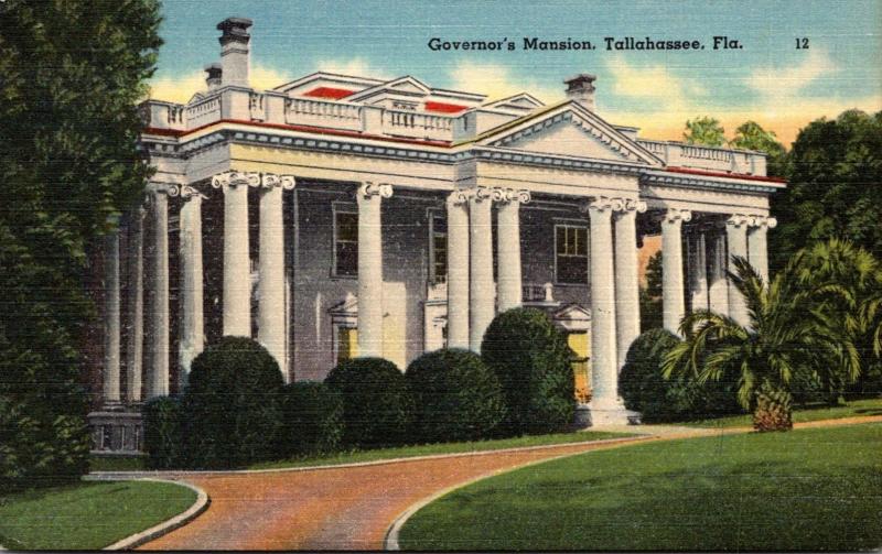 Florida Tallahassee Governor's Mansion