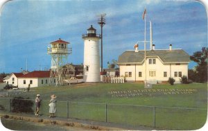 US3 USA Chatham light and coast guard station Cape Cod Mass.