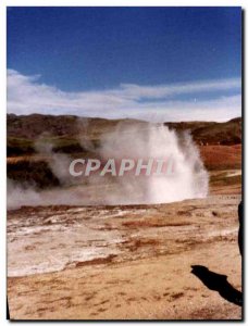 PHOTO Iceland Island geyser