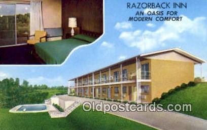 Razorback Inn, Hardy, AK, USA Motel Hotel Unused 