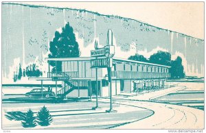 Exterior,  Monashee Motor Inn,  Sicamous,  B.C.,  Canada,  40-60s