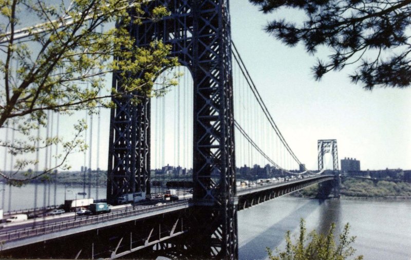 NY - New York City. George Washington Bridge