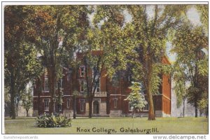 Illinois Galesburg Knox College 1909 Curteich