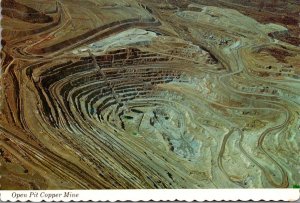 New Mexico Santa Rita Open Pit Copper Mine