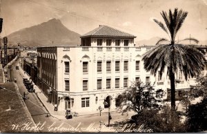 Mexico Monterrey Hotel Colonial 1953 Real Photo