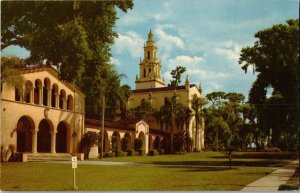 Theatre and Chapel at Rollins College, Winter Park FL Vintage Postcard H60