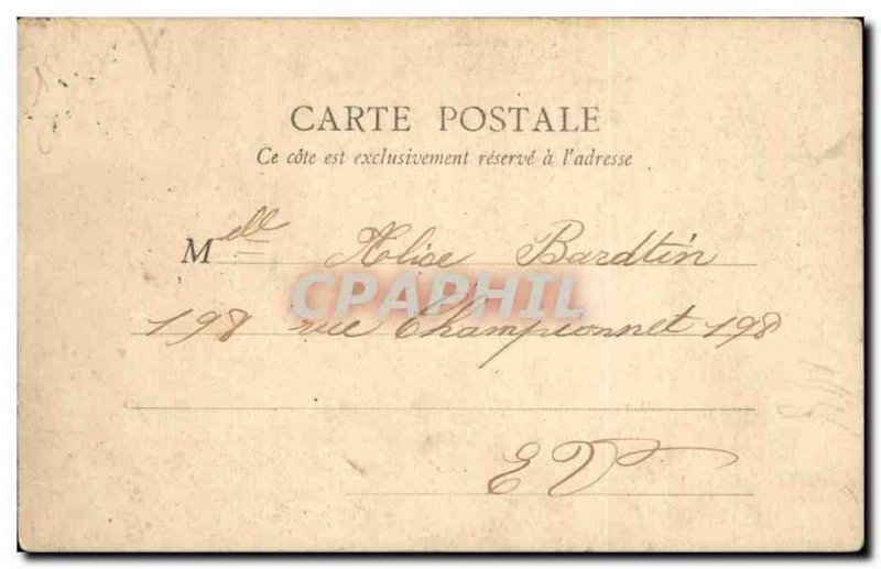 Paris Old Postcard Arts and metieres Old church of Saint Martin Prioress