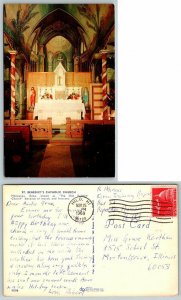 1969 St. Benedict Catholic Church Captain Cook,HI Old Painted Church Vintage