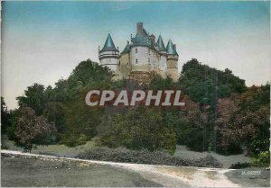 Postcard Modern picturesque Dordogne Beaumont du Perigord Chateau feudal Bannes
